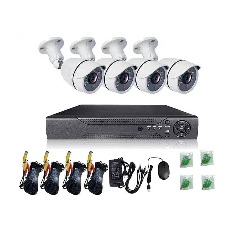 ΣΥΣΤΗΜΑ ΚΑΤΑΓΡΑΦΗΣ AHD CCTV ΜΕ 4 ΚΑΜΕΡΕΣ HL-02300