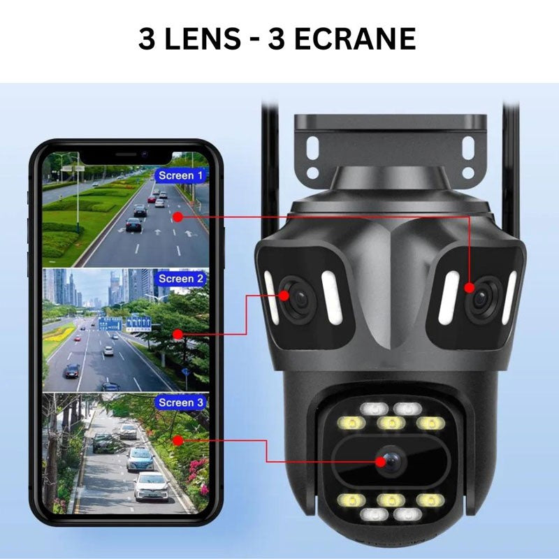 AI ΚΑΜΕΡΑ 4 ΦΑΚΩΝ 360° XY-05945 ΚΕΝΤΡΙΚΟ > ΑΣΦΑΛΕΙΑ > ΚΑΜΕΡΕΣ smart WiFi ΚΑΙ IP