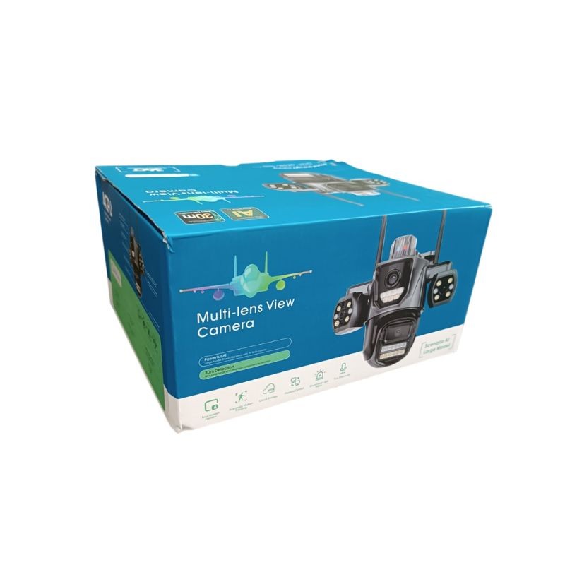 ΕΞΥΠΝΗ ΑΣΥΡΜΑΤΗ ΚΑΜΕΡΑ AI MULTI-LENS 360WIFI XY-07145