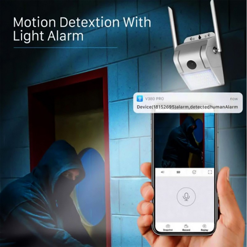 ΣΥΣΤΗΜΑ ΣΥΝΑΓΕΡΜΟΥ AI SMART HOME ΜΕ ΑΣΥΡΜΑΤΗ ΚΑΜΕΡΑ Q-L417 5.0 ΤΥ1912-23
