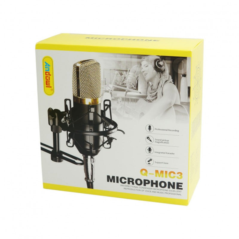 ΠΥΚΝΩΤΙΚΟ ΕΝΣΥΡΜΑΤΟ ΜΙΚΡΟΦΩΝΟ ANDOWL AN-Q-MIC3 ΚΕΝΤΡΙΚΟ > ΗΧΟΣ ΚΑΙ ΕΙΚΟΝΑ > ΗΧΟΣ > ΜΙΚΡΟΦΩΝΑ