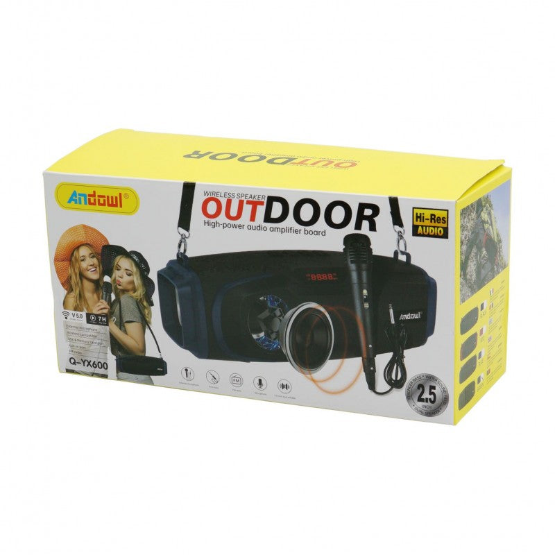 ΕΠΑΝΑΦΟΡΤΙΖΟΜΕΝΟ ΦΟΡΗΤΟ ΗΧΕΙΟ ANDOWL Q-YX600 ΚΕΝΤΡΙΚΟ > ΗΧΟΣ ΚΑΙ ΕΙΚΟΝΑ > ΗΧΟΣ > ΗΧΕΙΑ