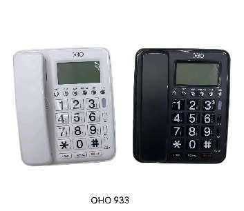 Ενσύρματο σταθερό τηλέφωνο - OHO-933 - 659337 - Black