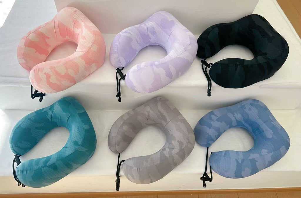 Μαξιλάρι αυχένα ταξιδίου - Memory Foam - 571221 - Blue