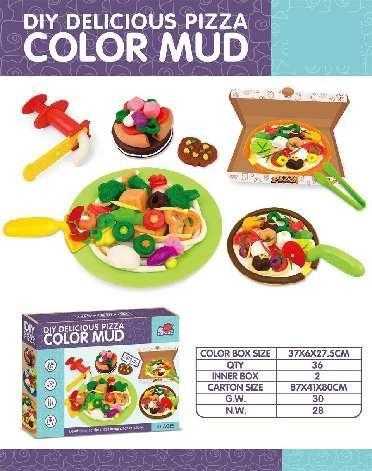 Σετ κατασκευών DIY με πλαστελίνη - Delicious Pizza - 5838-43 - 310402