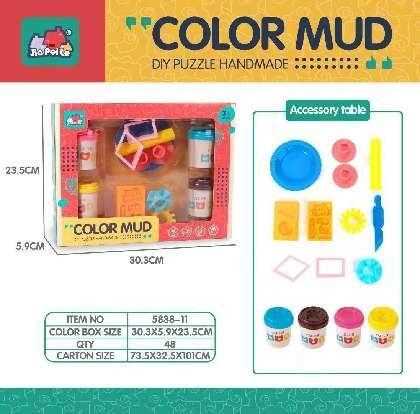 Σετ κατασκευών DIY με πλαστελίνη - 5838-11 - 310388