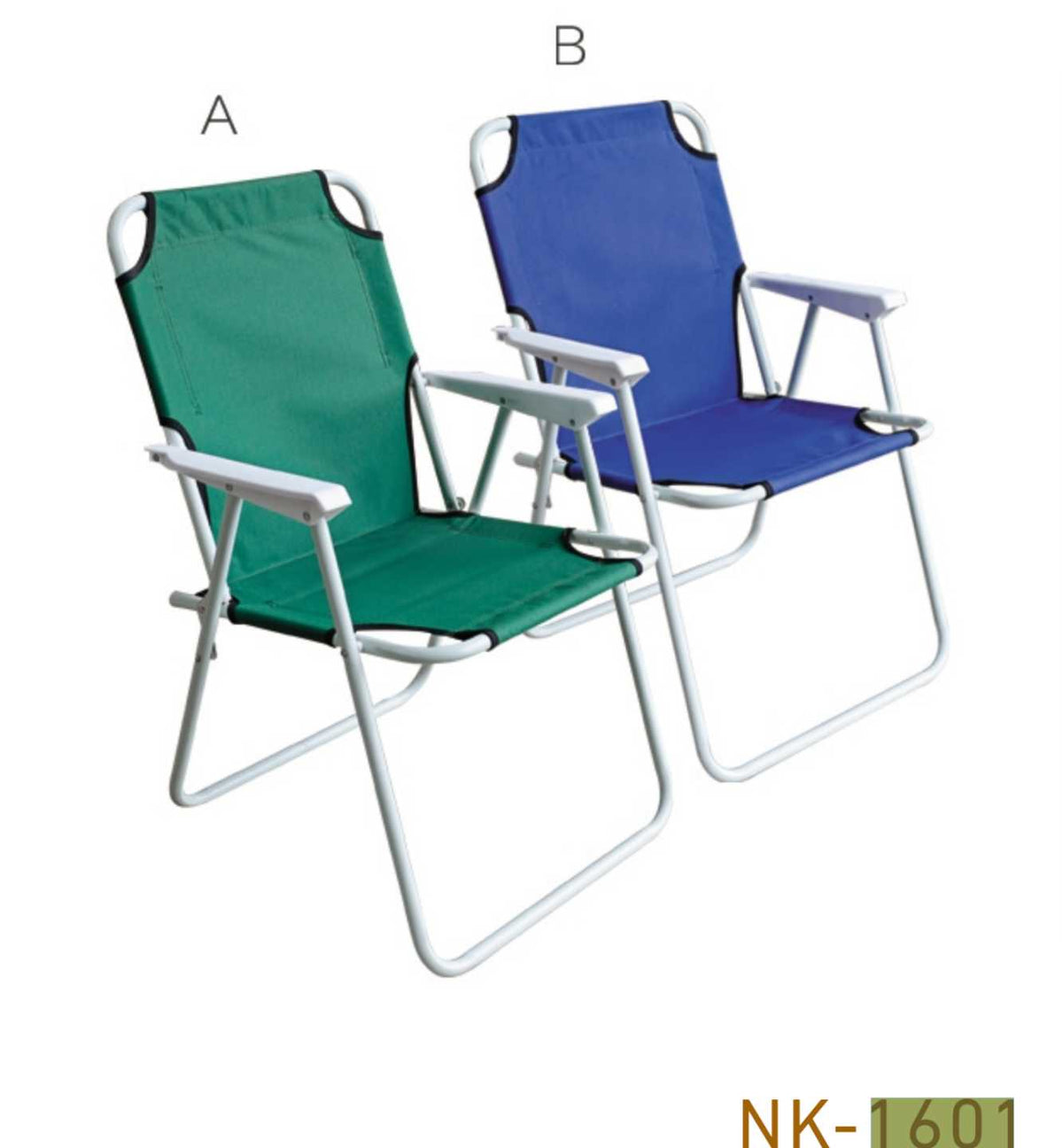 Πτυσσόμενη καρέκλα camping - 1601 - 100052 - Green