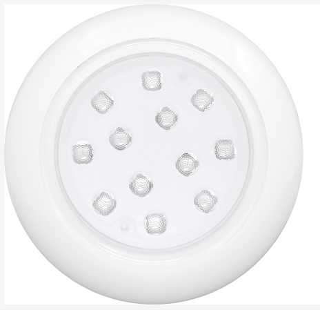 Εντοιχιζόμενο φωτιστικό spot πισίνας LED - 12W - 431398