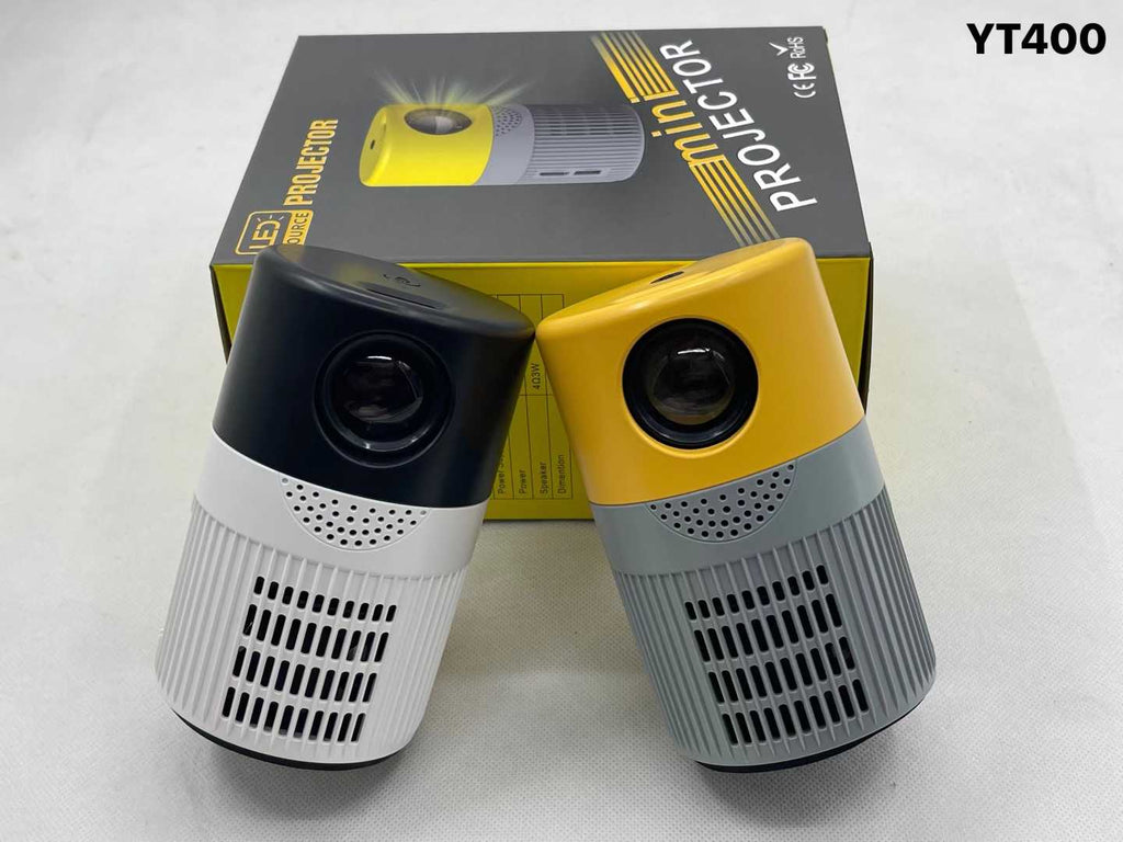Φορητός Mini προτζέκτορας - YT400 - 1080p - 884423 - Black ΕΙΔΗ ΤΕΧΝΟΛΟΓΙΑΣ>Gadgets>Προτζέκτορες & TV Boxes