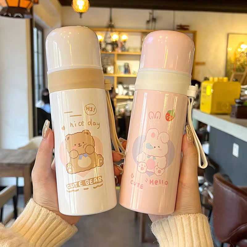 Παιδικό παγούρι-θερμός - 500ml - 616328 - White