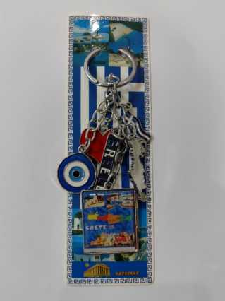 Τουριστικό μπρελόκ Souvenir - Σετ 12pcs - Crete - 127260