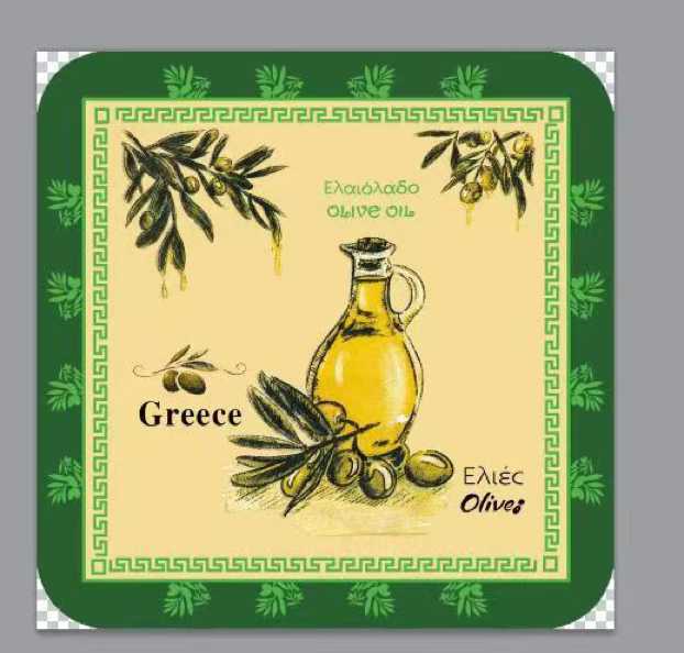 Πιάστρα φούρνου Souvenir - Σετ 6pcs - Greece - 241835