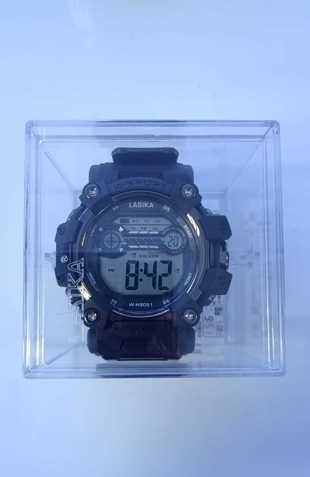 Ψηφιακό ρολόι χειρός - WH9051 - Lasika - 115155 - Black/Silver