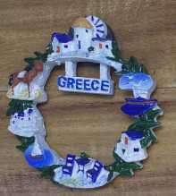 Tουριστικό μαγνητάκι Souvenir - Σετ 12pcs - Resin Magnet - Greece - 678292