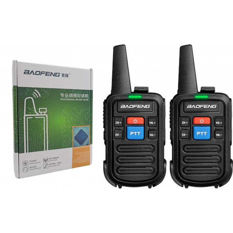 BAOFENG mini ΑΣΥΡΜΑΤΟΣ ΠΟΜΠΟΔΕΚΤΗΣ ΣΕΤ 2ΤΜΧ BF-C50 HOBBY > ΑΣΥΡΜΑΤΟΙ
