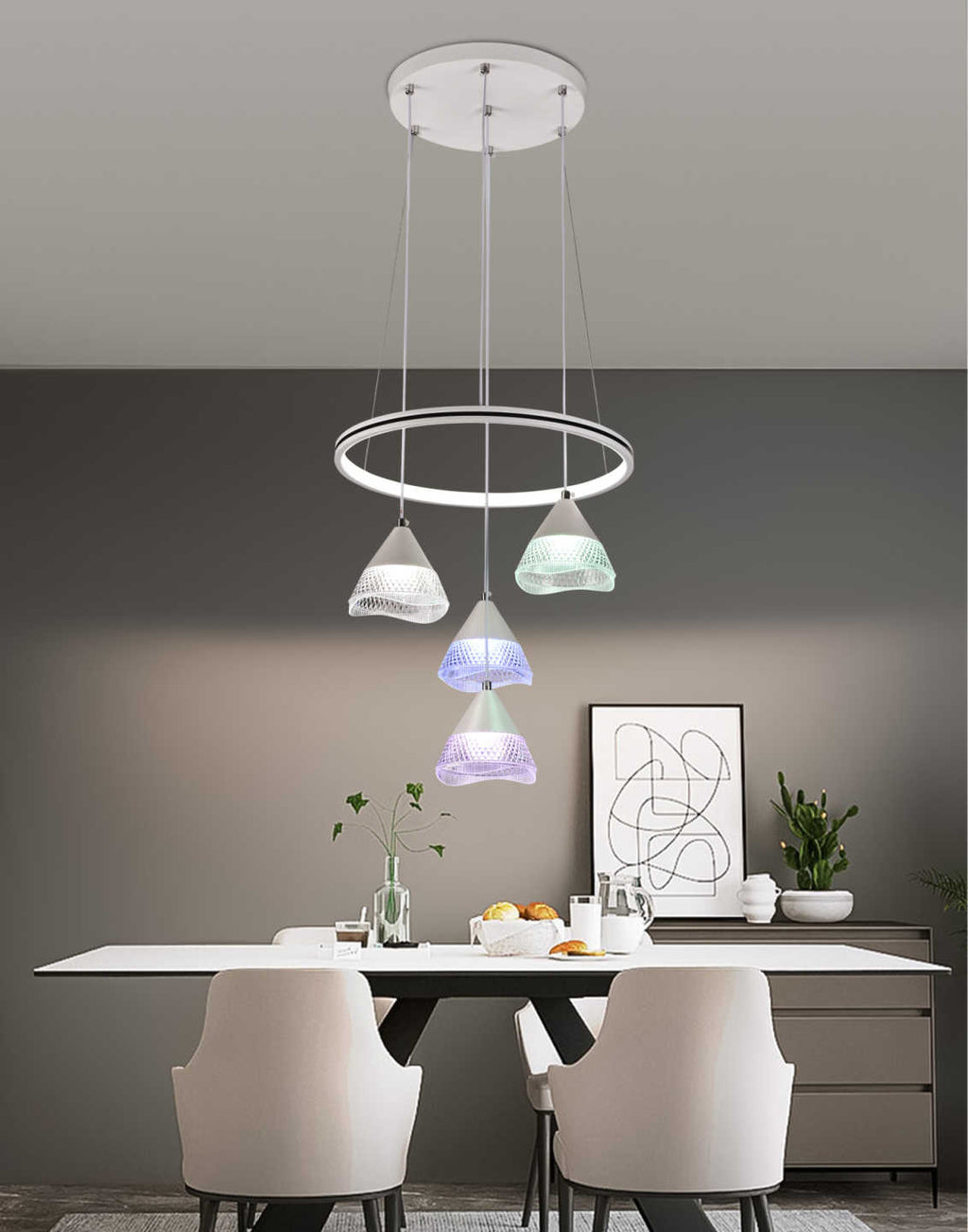 Φωτιστικό οροφής τραπεζαρίας LED - 2194 - 430999