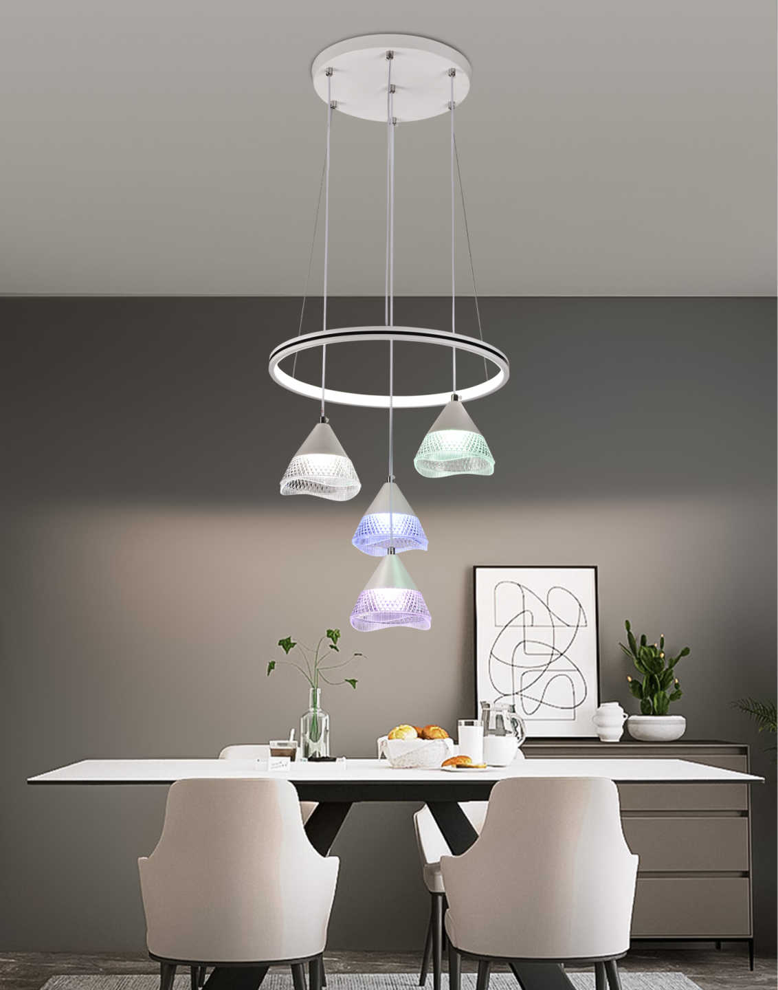 Φωτιστικό οροφής τραπεζαρίας LED - 2194 - 430999