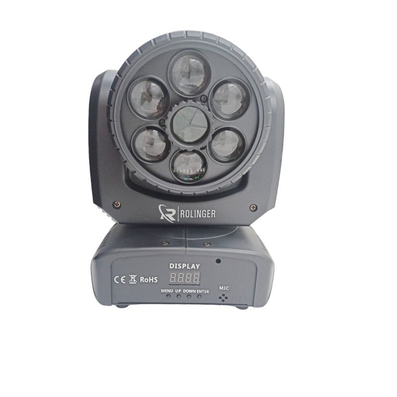 ΡΟΜΠΟΤΙΚΗ ΠΕΡΙΣΤΡΕΦΟΜΕΝΗ BEE EYE MOVING KY-02558 PRO LIGHT AND SOUND