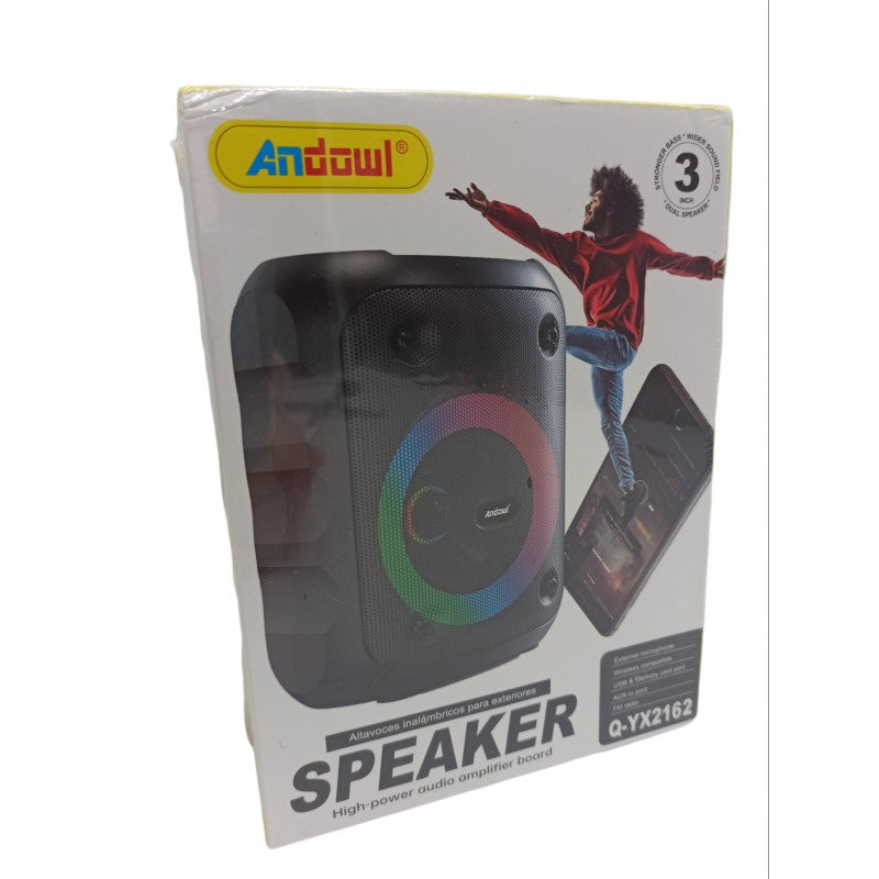 ΑΣΥΡΜΑΤΟ ΗΧΕΙΟ BLUETOOTH ANDOWL Q-YX2162 ΚΕΝΤΡΙΚΟ > ΗΧΟΣ ΚΑΙ ΕΙΚΟΝΑ > ΗΧΟΣ > ΗΧΕΙΑ