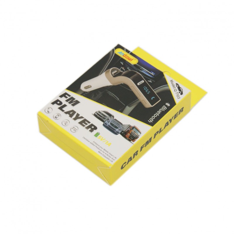 BLUETOOTH FM PLAYER 5V/1A ANDOWL Q-T103 AUTO/MOTO > ΑΞΕΣΟΥΑΡ AUTO/MOTO