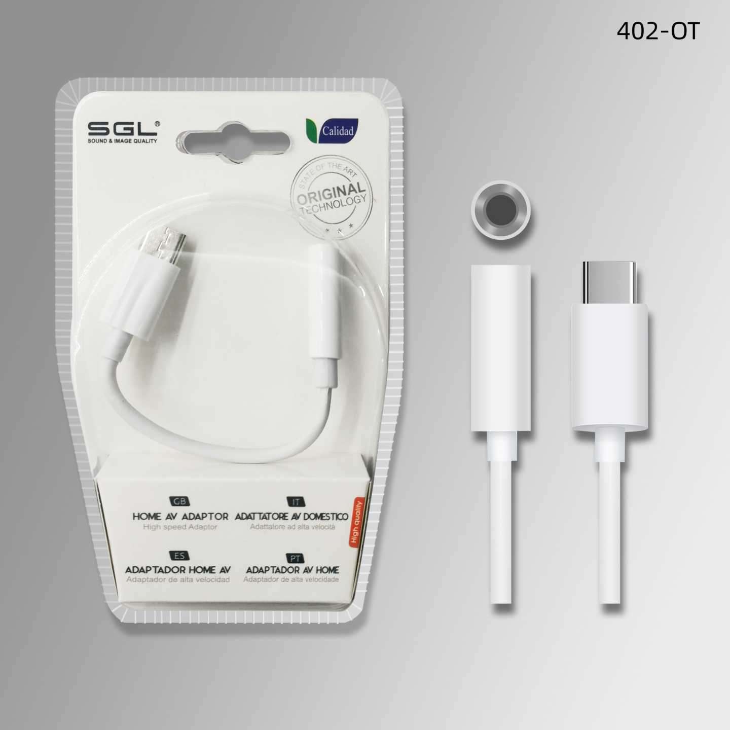 Αντάπτορας USB TypeC σε Jack 3.5mm female - 402-0T - 096018