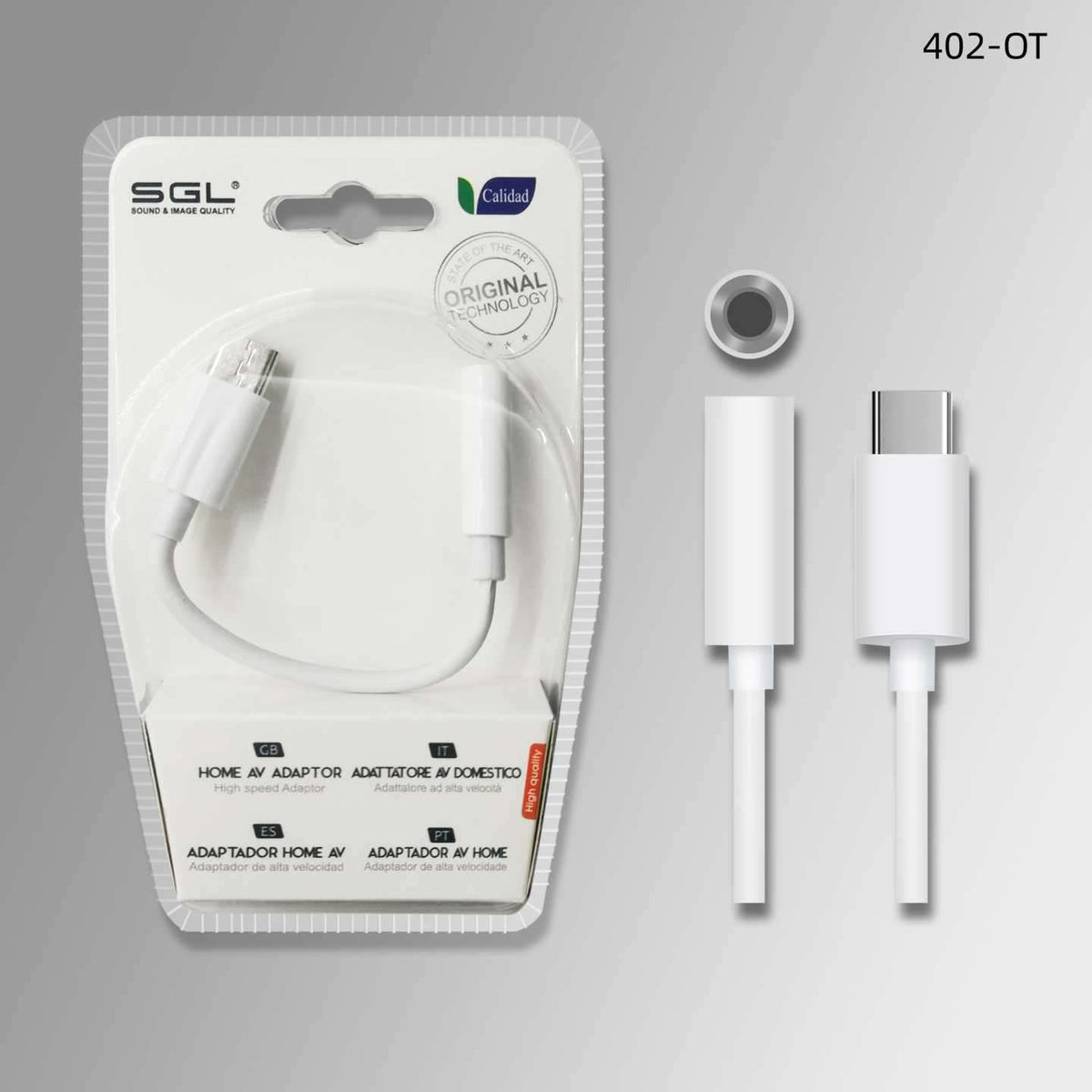 Αντάπτορας USB TypeC σε Jack 3.5mm female - 402-0T - 096018