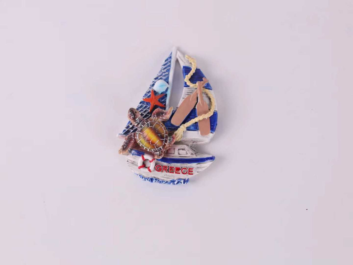 Tουριστικό μαγνητάκι Souvenir - Σετ 12pcs - Greece - 678402