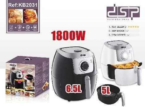 Φριτέζα αέρος - Air fryer - 5L - KB2031 - DSP - 562052 - Black ΣΠΙΤΙ & ΚΑΤΟΙΚΙΔΙΟ>Οικιακά είδη>Οικιακές ηλεκτρικές συσκευές