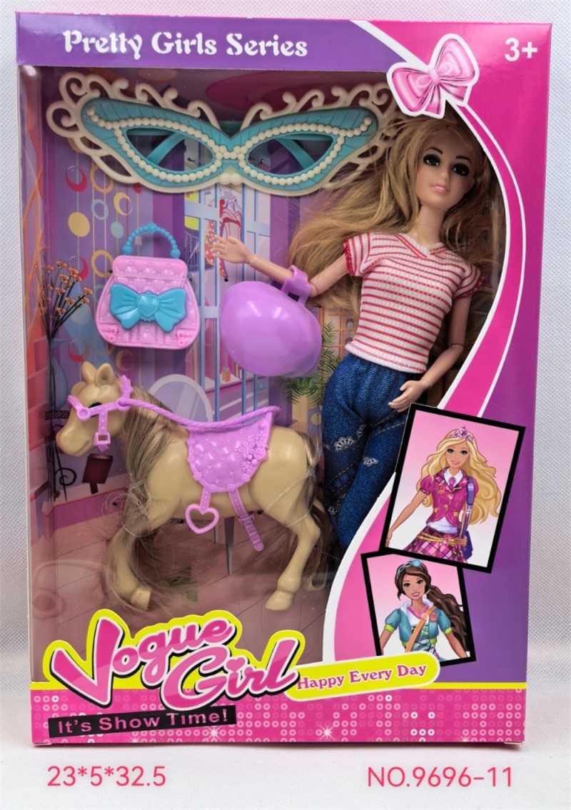 Σετ κούκλα με Pony & αξεσουάρ - 9696-11 - 232524