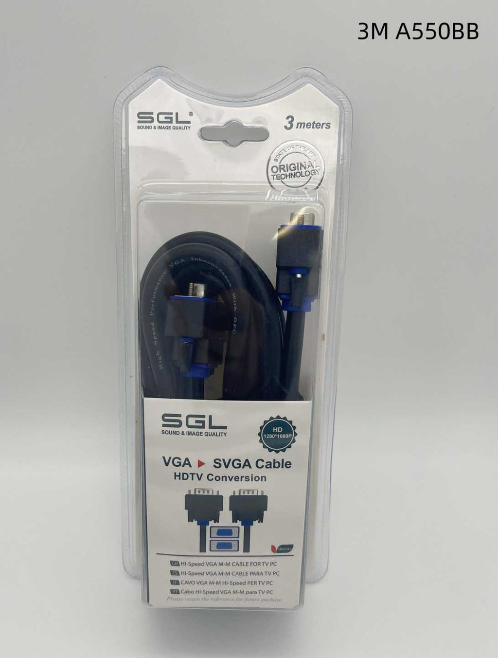 Καλώδιο VGA - A550BB - 3m - 095738