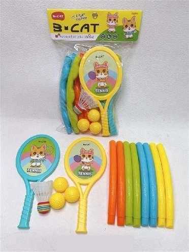Παιδικό σετ Tennis & Badminton & Hula Hoop - JZ7752 - 325103