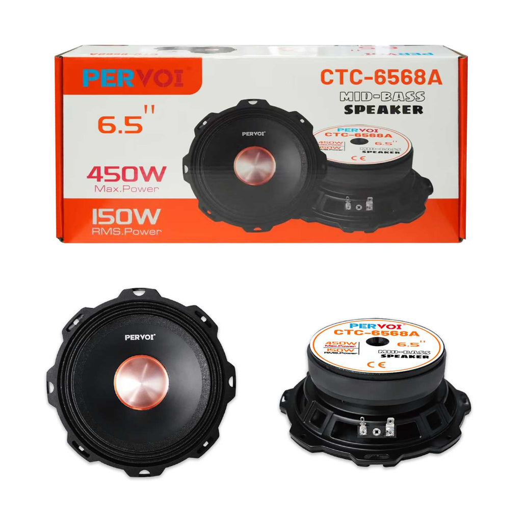Ηχεία αυτοκινήτου - CTC-6568A - 6.5" - 000527 AUTO-MOTO-BIKE>Είδη αυτοκινήτου>Ηχεία αυτοκινήτου
