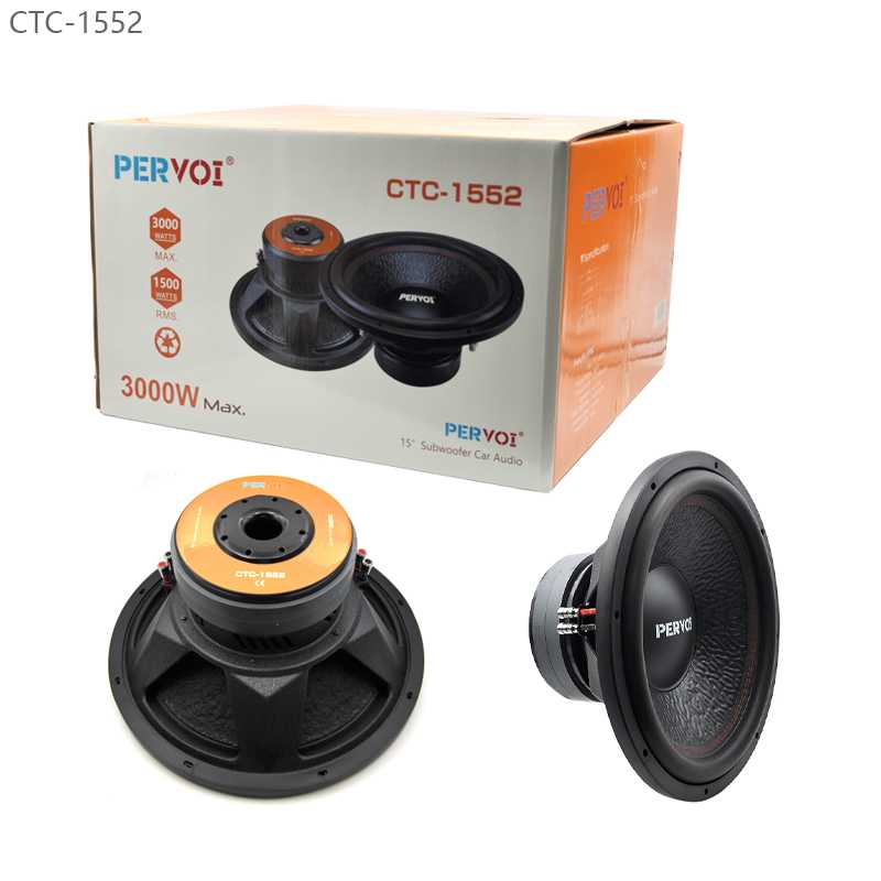 Ηχείο αυτοκινήτου - Subwoofer - CTC-1552 - 15'' - 004352 AUTO-MOTO-BIKE>Είδη αυτοκινήτου>Ηχεία αυτοκινήτου