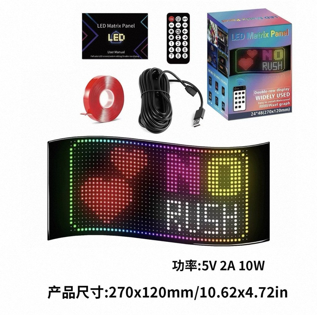 Φωτεινή επιγραφή LED matrix WT-569