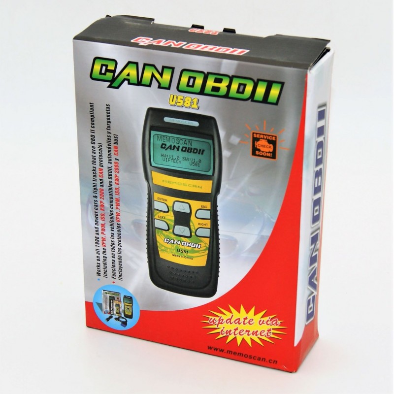 CAN OBDII U581 AU-U-581 AUTO/MOTO > ΕΡΓΑΛΕΙΑ AUTO/MOTO