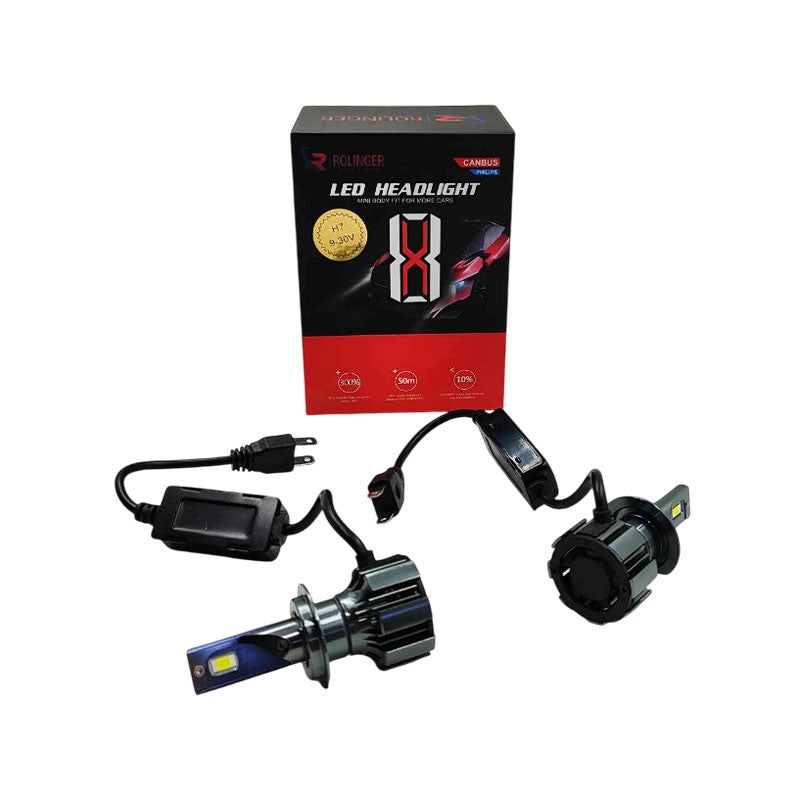 CANBUS LED ΛΑΜΠΕΣ ΑΥΤΟΚΙΝΗΤΟΥ H7 9-30V X8-H7 AUTO/MOTO > ΦΩΤΙΣΜΟΣ AUTO/MOTO > LED ΦΩΤΑ/ΠΡΟΒΟΛΕΙΣ > H7