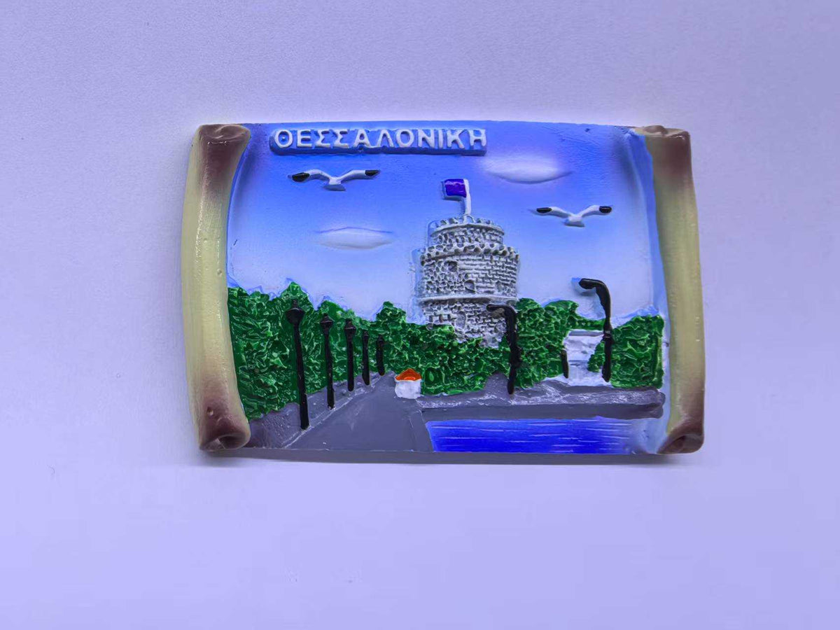 Τουριστικό μαγνητάκι Souvenir - Σετ 12pcs - Thessaloniki - 678436