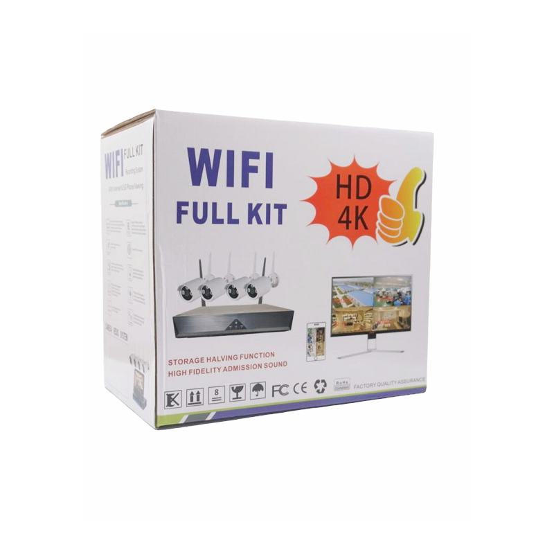 ΣΥΣΤΗΜΑ CCTV ΜΕ 4 ΑΣΥΡΜΑΤΕΣ ΚΑΜΕΡΕΣ WIFI HL-130W-4 ΚΕΝΤΡΙΚΟ > ΑΣΦΑΛΕΙΑ > ΚΑΤΑΓΡΑΦΙΚΑ CCTV
