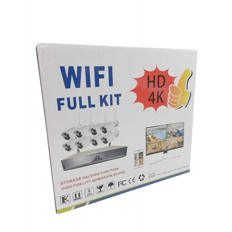 ΣΥΣΤΗΜΑ CCTV ΜΕ 8 ΑΣΥΡΜΑΤΕΣ ΚΑΜΕΡΕΣ WIFI HL-130W-8 ΚΕΝΤΡΙΚΟ > ΑΣΦΑΛΕΙΑ > ΚΑΤΑΓΡΑΦΙΚΑ CCTV