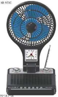 Επαναφορτιζόμενο ραδιόφωνο & Cooling fan - XB-973C - 830098 - Black ΕΙΔΗ ΤΕΧΝΟΛΟΓΙΑΣ>Ραδιόφωνα & Ηχεία>Φορητά Ραδιόφωνα