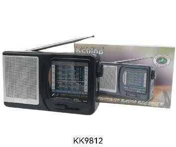 Φορητό ραδιόφωνο - KK9812 - 498124 - Black