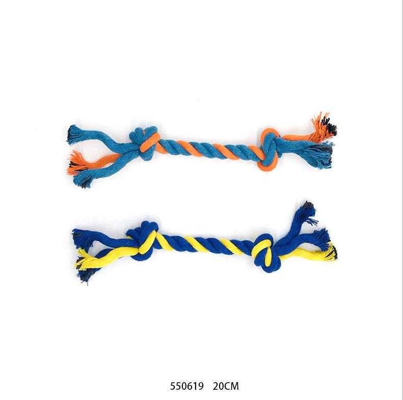 Παιχνίδι σκύλου σχοινί με κόμπους - 20cm - 12pcs - 550619 ΣΠΙΤΙ & ΚΑΤΟΙΚΙΔΙΟ>Είδη κατοικιδίων>Παιχνίδια κατοικιδίων