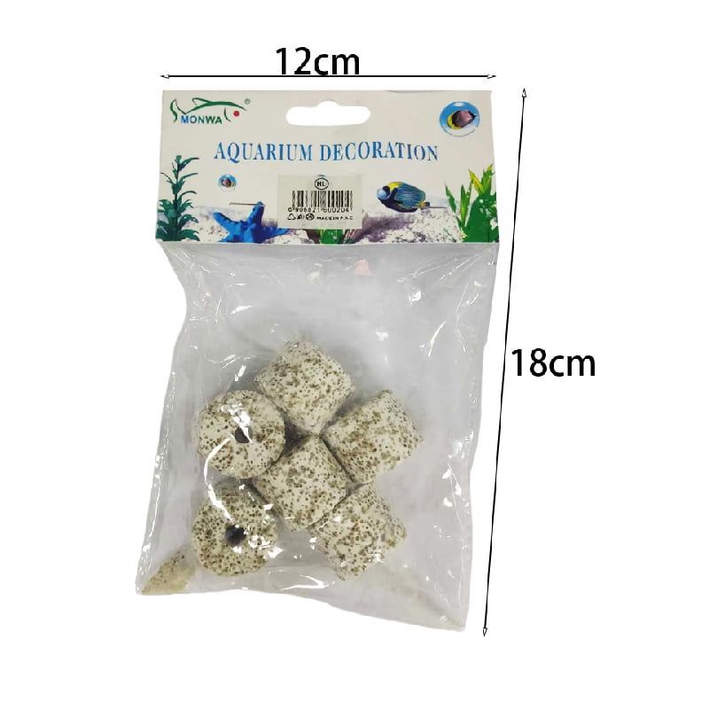 Δικοσμητικές πέτρες ενυδρίου 6τμχ - Aquarium decorative stones 6pcs - Angel shopping