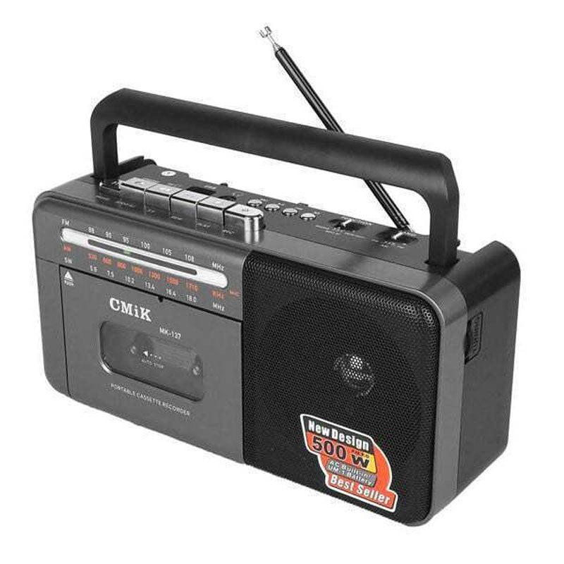 CMiK ΦΟΡΗΤΟ ΡΑΔΙΟΦΩΝΟ ΡΕΥΜΑΤΟΣ/ ΜΠΑΤΑΡΙΑΣ ΜΕ BLUETOOTH MK-137 ΚΕΝΤΡΙΚΟ > ΗΧΟΣ ΚΑΙ ΕΙΚΟΝΑ > ΗΧΟΣ > ΡΑΔΙΟΦΩΝΑ