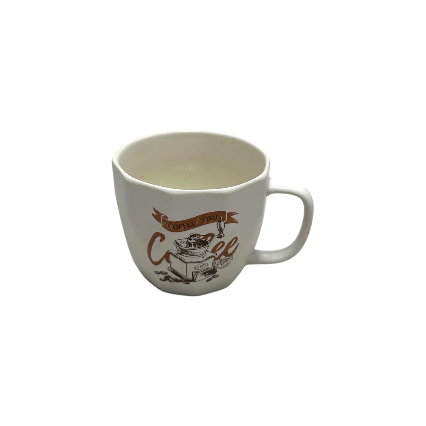 Cup with English Phrase “Coffee Time” (Φ9.7cm, Height 8.3cm)
