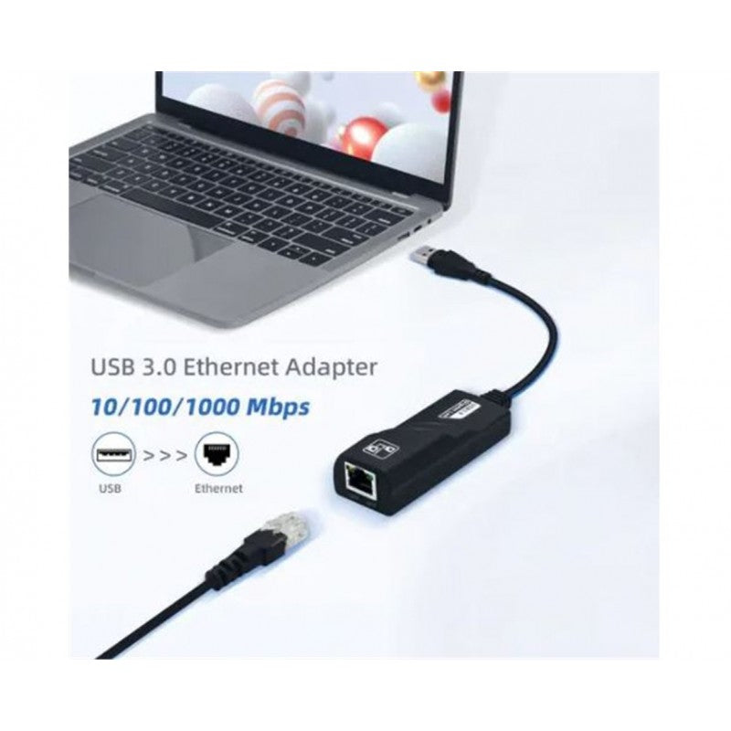 ΑΝΤΑΠΤΟΡΑΣ ΔΙΚΤΥΟΥ CONVERTER USB ΓΙΑ ΕΝΣΥΡΜΑΤΗ ΣΥΝΔΕΣΗ ΣΕ ETHERNET HL-04752 ΚΕΝΤΡΙΚΟ > ΕΙΔΗ ΥΠΟΛΟΓΙΣΤΩΝ > WIFI / INTERNET