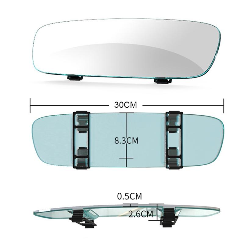 Καθρέπτης αυτοκινήτου 30cm 3R-339 - Indoor Frameless Rear View Mirror