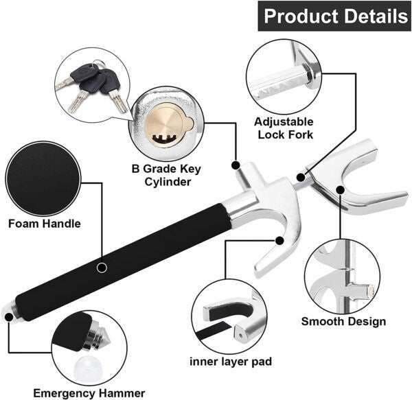 方向盘锁 STEERING WHEEL LOCK - Εργαλεία Αυτοκινήτου