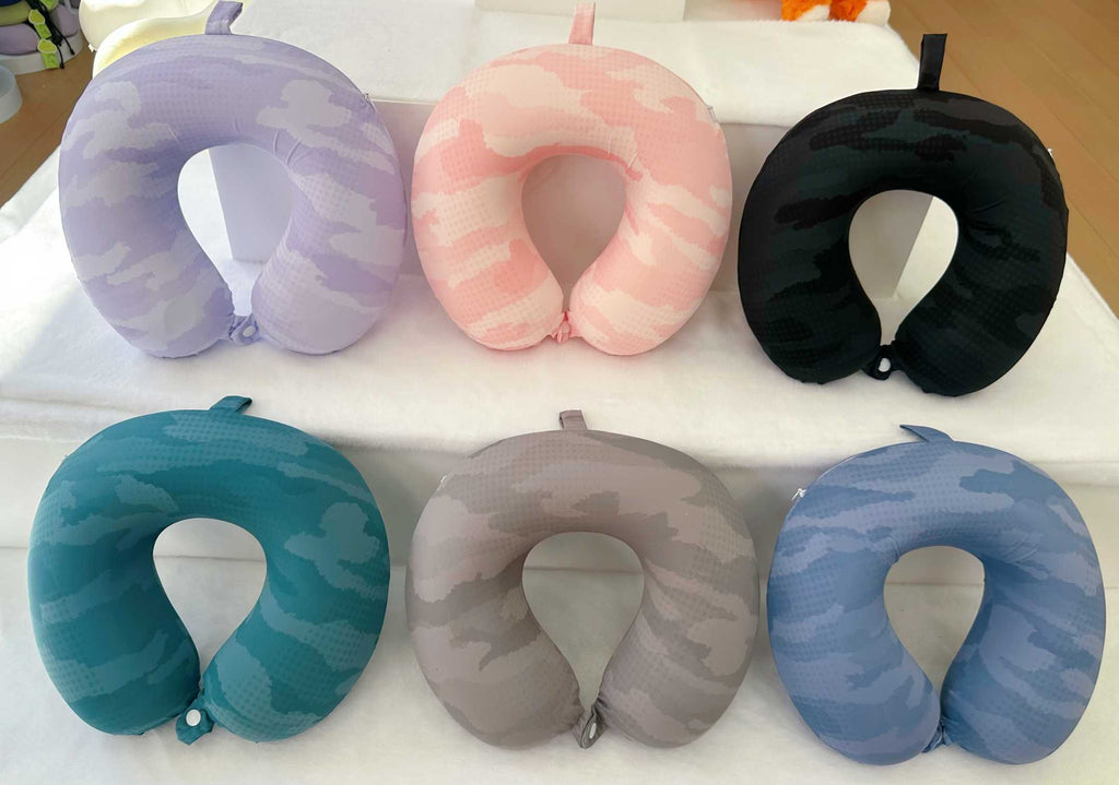Μαξιλάρι αυχένα ταξιδίου - Memory Foam - 571224 - Purple