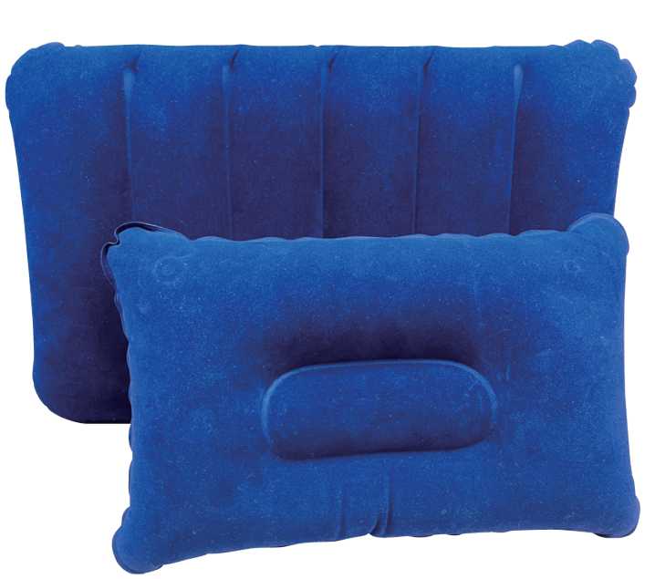Φουσκωτό μαξιλάρι θαλάσσης & camping - SL-D060 - 45x27cm - 152063 - Blue